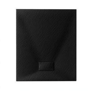 Plato de Ducha Rectangular Delgado Stone Essence Negro 70 x 140 cm - Product Image 3