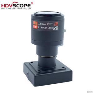 Siêu ánh sáng thấp 0.001Lux H.265/H.264 25FPS đầy đủ màu sắc 4.0MP PoE IP camera với 2.8-12mm Varifocal Zoom quang học bằng ống kính thủ công - Product Image 5