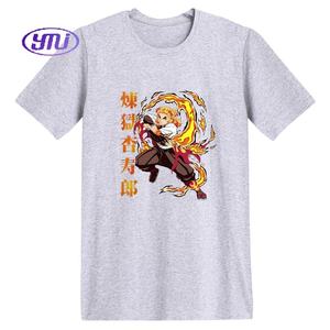 Costume Sexy da Uomo in Cotone Taglie Forti T-shirt con Logo Demon Slayer Kimetsu No <span class=keywords><strong>Yaiba</strong></span> - Product Image 5