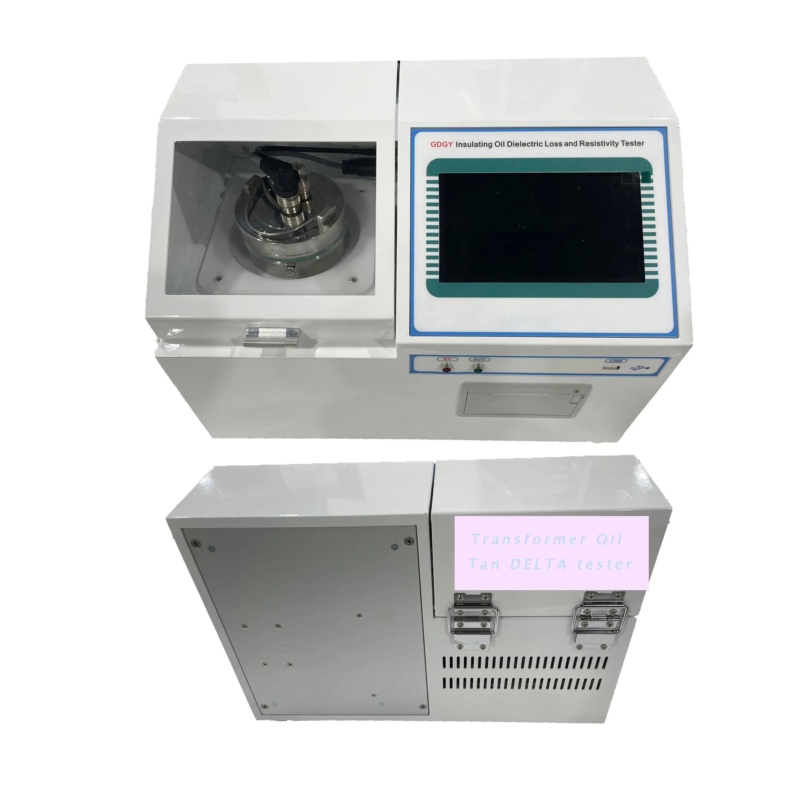 High Quality Insulation Oil Volume Resistivity and Dielectric Loss Angle Tester