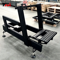 Simulador de Carreras Deportivo, Cabina de Simulación con Estructura de Aluminio, Asiento de Carreras, Soporte para Volante para ESports