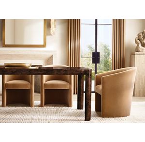 Ghế ăn tay vịn kiểu dáng hiện đại, chất liệu vải cotton, vải lanh, nhung cao cấp, đặt may riêng cho nhà hàng khách sạn. - Product Image 1