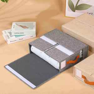 Modern Durable Oxford Cloth Bathfor Living Room <b>Storage</b> <b>Box</b> Double Handle Multi-Purpose Foldable Bedroom Furniture - Product Image 2