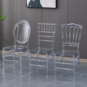 <strong>Wholesale</strong> Stackable Clear Transparent <strong>Chiavari</strong> Event Party Acrylic <strong>Chairs</strong> For Rentals Wedding - Product Image 4