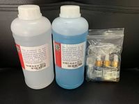 Solution de placage à l'or 24 carats de haute qualité de la marque Zhonghe, pureté 99% de grade A, liquide incolore, conditionnement en fût