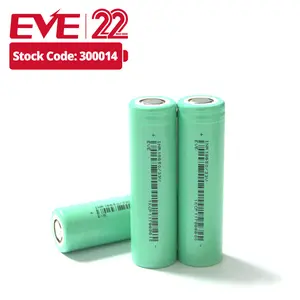 EVE 18650 Battery Rechargeable Battery Lithium Cell Li-ion Bateria 3.6V 3200mah High Capacity 18650 Battery For Home Appliances