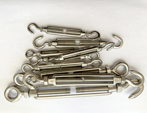 Parasole vela Hardware per il serraggio in metallo cavo filo acciaio inossidabile pesante Din1480 corpo aperto tenditore a vite - Product Image 5