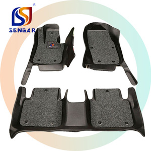 Usine de tapis de sol de voiture en Chine vend des tapis de voiture en cuir 5D de haute qualité <span class=keywords><strong>Tesla</strong></span> Model 3 - Product Image 1