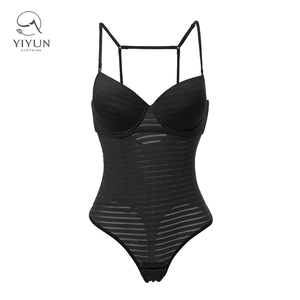 Picardías de encaje de lencería Sexy Boudoir trajes con cuello en V Babydoll Lencería para mujeres - Product Image 6