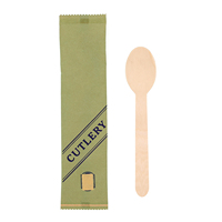 Cuillère en bois jetable naturelle de qualité supérieure, biodégradable, en bois de bouleau, pour la restauration, les restaurants de restauration rapide