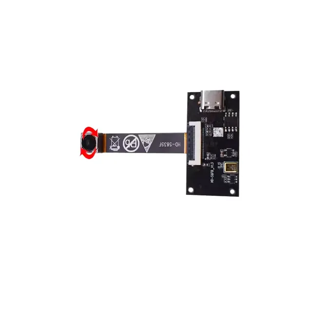 High-Speed 4K 12MP HD IMX258 USB Camera Module Customized 30FPS AF with Type-C UVC OTG ATM/Self-Service Microphone Plug-Play
