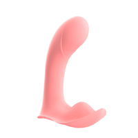 Tragbarer Kabelloser Fernbedienungs-Vibrator 40dB Leises Flirt-Spielzeug Klitoris-Stimulator für Frauen Diskretes Vergnügen