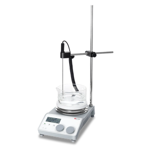 Plaque chauffante en verre céramique LCD Veidt Weighing DLAB DHP4-550 avec minuterie, agitateur magnétique de laboratoire scientifique, prix - Product Image 6