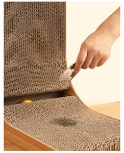 Kingtale Pet Suppliers L Shape Cardboard <strong>Cat</strong> <strong>Scratcher</strong> with Ball Toy Catnip for Indoor - Product Image 6