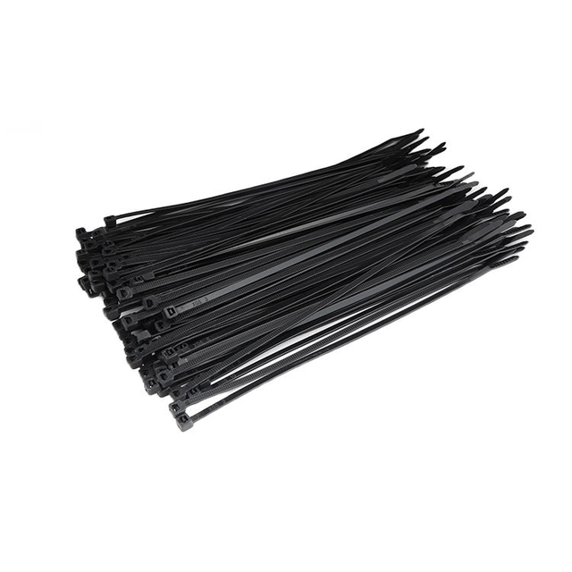 Nylon Cable Ties Black White Nylon Cable Tie 3.6*250 mm Plastic Self-Locking Use-friendly Made in China Nylon Plastic Cable Tie