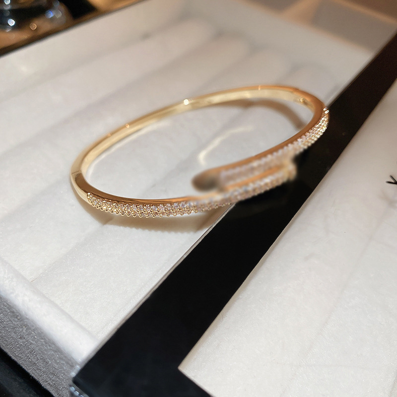 9 bracelet-gold-geometric-real gold plating