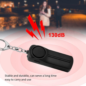 Ariza AF-9400 perlindungan diri senter LED pribadi <span class=keywords><strong>Alarm</strong></span> gantungan kunci untuk wanita pertahanan diri - Product Image 5