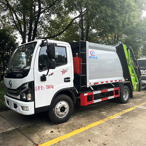 Camion compacteur de déchets Dongfeng 6CBM de Chine, utilisé pour la collecte des déchets dans l'assainissement urbain - Product Image 2