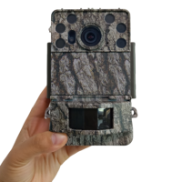 Caméra de chasse Hunter Cam 4K Trail Mini, caméra piège de chasse, caméra piège 20MP étanche pour gibier sauvage, mise au point