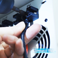 HBOWA sistem LiFePO4, 51.2V 100ah ESS 5KWh 10KWh 15KWh 20KWh ditumpuk baterai LiFePO4