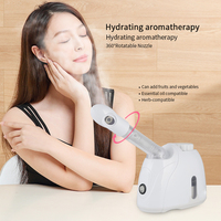 Vaporizador Facial Iónico KSKIN con Ozono y Nanotecnología, Sauna Facial Eléctrica, Humectante, Portátil para Exteriores y Hoteles
