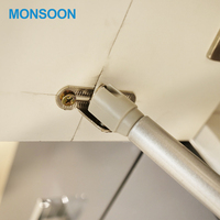 MONSOON Vérin à gaz réglable au design moderne pour armoire de lit et porte-pour chambre à coucher, cuisine et salle de bain