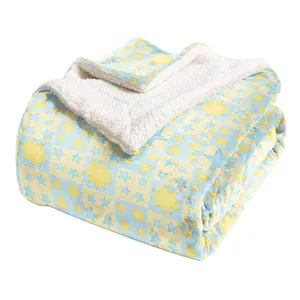 低价竞争力个性化柔软舒适质地优雅彩色羊毛毛毯