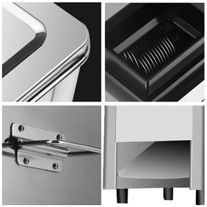 Machine à découper la viande de poulet électrique automatique mini portable à prix avantageux, trancheuse à viande fraîche - Product Image 5