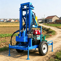 Machine de forage de puits d'eau diesel avancée avec équipement de forage hydraulique pour l'exploration minière et la déshydratation