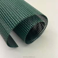 Filet en plastique vinyle de maille de tissu enduit de PVC pour des bannières et des couvertures