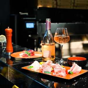 Juego de Vajilla de Porcelana P&T Naranja Vibrante con Borde Negro, Plato <span class=keywords><strong>para</strong></span> Pizza y Carne, <span class=keywords><strong>para</strong></span> Hostelería al por Mayor - Product Image 4