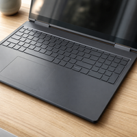 Nouvel ordinateur portable tactile pliable à 360 degrés de 15,6 pouces pour le développement de codes, AMD Ryzen 3 3200U, 16 Go de RAM, 512 Go de SSD, Windows 11