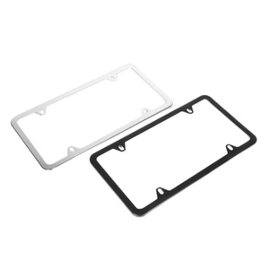 Cadre de <span class=keywords><strong>plaque</strong></span> d'<span class=keywords><strong>immatriculation</strong></span> de voiture personnalisé en acier inoxydable, support universel pour <span class=keywords><strong>plaque</strong></span> d'<span class=keywords><strong>immatriculation</strong></span> américaine, cadre de <span class=keywords><strong>plaque</strong></span> d'<span class=keywords><strong>immatriculation</strong></span> en métal antirouille, OEM - Product Image 3