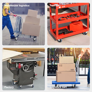 Werks-Direkt vertrieb 3/4/5/6 Zoll Mid- Heavy Silent TPR Universal-Rad brems wagen Machine Balance Car Casters - Product Image 5