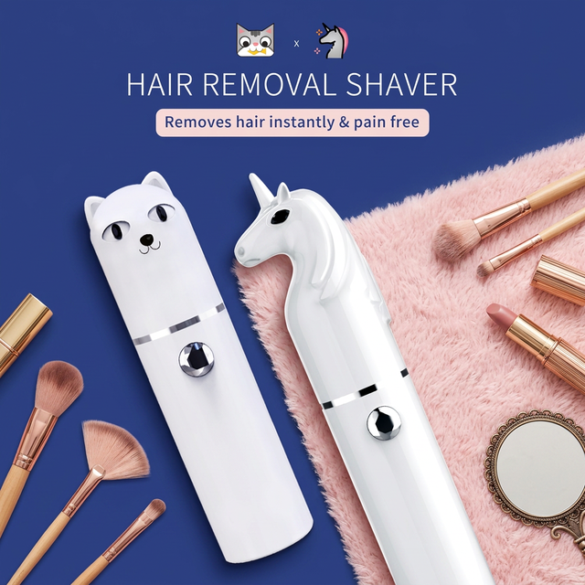 Multifunctional Electric Shaver Home Use Beauty Equipment for Face Hands Hair Removal