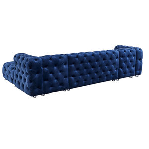 Sofá seccional en forma de U para sala de estar, diseño azul, el mejor y económico, venta al por mayor - Product Image 4