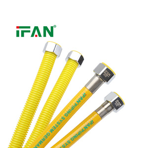 Tubería de <span class=keywords><strong>Gas</strong></span> Aprobada por IFAN WRAS - Tubo Corrugado de Acero Inoxidable 304 <span class=keywords><strong>Flexible</strong></span> y Duradero - Product Image 1