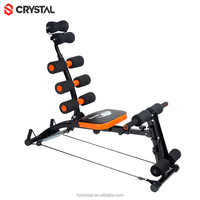 Appareil d'exercice abdominal SJ-105 Twister Trainer, en métal, pliable, avec pédales réglables en hauteur et inclinaison, équipement d'entraînement pour sit-ups, capacité maximale 135 kg