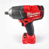 Kit combiné d'outils électriques sans fil Milwaukee M18 FUEL 11 pièces, 2 clés à chocs, perceuse-visseuse, meuleuse, 4 batteries, chargeur, sac