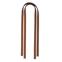 Sangle d'épaule en cuir véritable style panier Ma Huang Shi B-57 compatible MK pour petit sac fourre-tout, extension sous le bras, grain croisé