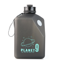 Bouteille d'eau de fitness en plastique de 2,7 l avec aimant pour téléphone, bouteille Whate Magsafe, support magnétique sur la bouteille sans BPA