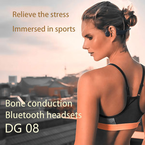Auriculares Inalámbricos de Conducción Ósea Starsky DG08, Auriculares de Cuello Abiertos con Bluetooth 6.0, IPX6, Indicador LED de Energía - Product Image 4