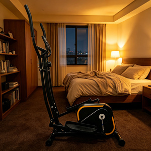 Vente en gros de machine <span class=keywords><strong>elliptique</strong></span> de cardio-training magnétique avec écran LCD, capacité de charge de 110 kg - Product Image 3