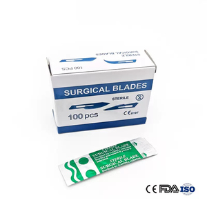 Stainless Steel Surgical Scalpel Blades Medical Consumables Disposable Sterile Medical Supplies - Product Image 5