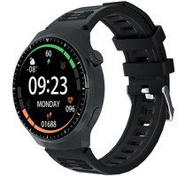 Reloj Inteligente Unisex con Pantalla TFT, Control Remoto, Corona Giratoria, Correa de Silicona, Monitor de Oxígeno en Sangre y Rastreador de Actividad Física