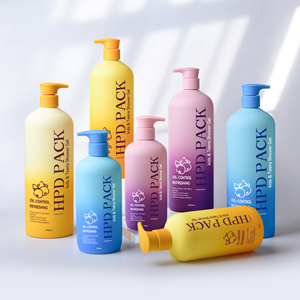 PET Body Lotion <strong>Shampoo</strong> <strong>Pump</strong> <strong>Bottles</strong> PET White Screw Plastic Cosmetic Packaging Custom Eco-friendly 200ml 300ml 500ml 5000pcs - Product Image 5