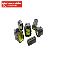 Connecteur de capteur étanche IP68 à 2 broches 174352-2 AMP TE 3A pour connexions électriques automobiles, injecteur de carburant