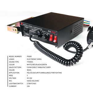 <span class=keywords><strong>CIGO</strong></span> PA300 DC 12V 30W Bocina Industrial de Control de Inundaciones Negra de Hierro para SAIC Wuling - Product Image 3