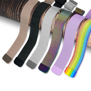 <span class=keywords><strong>Cinturino</strong></span> in metallo di ricambio Milanese Loop Mesh per <span class=keywords><strong>Huawei</strong></span> Watch 22mm, orologio Samsung 20mm 22mm - Product Image 2