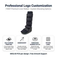 Botte de marche personnalisée ODM OEM haut de gamme avec doublure, certifiée CE ISO, sangle à fente fixe, sécurisée, anti-glissement, aspect soigné, grande semelle en TPR